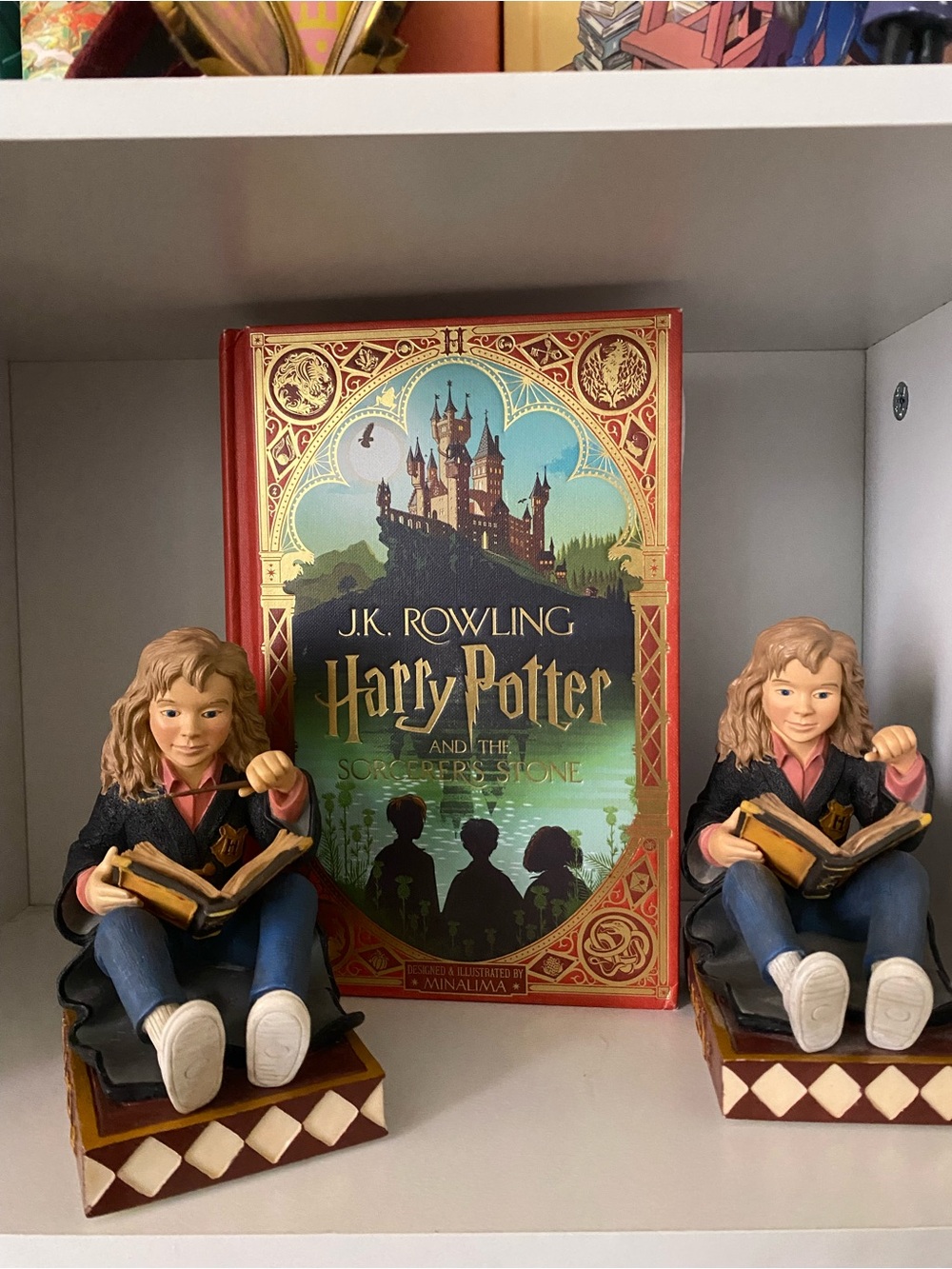 Vintage Harry Potter Hermione Granger
Bookend Bookish Figurine knick-knack